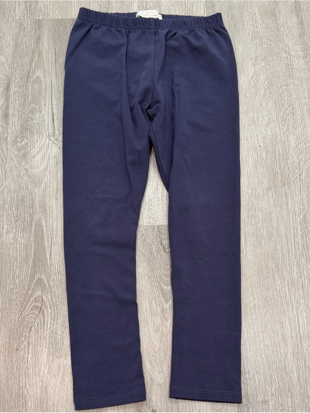 The Beaufort Bonnet Company Girls' Navy Leggings 4t